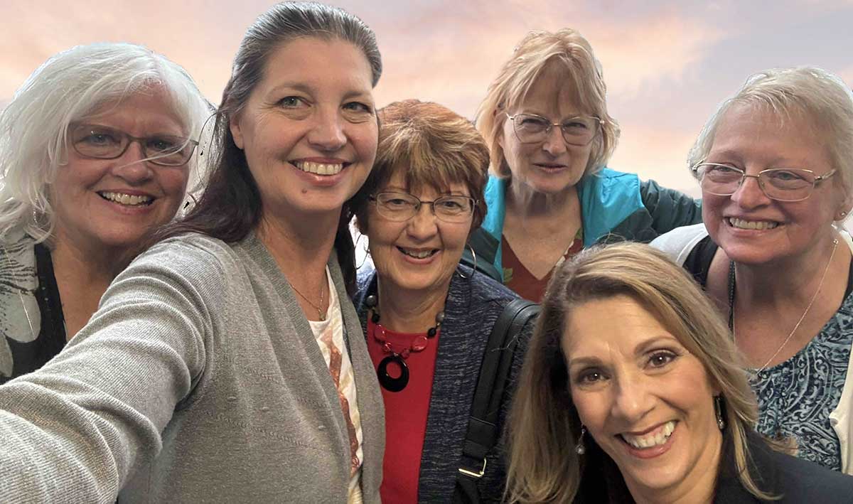 L-R - Deb Moorhead, PA Rep; Lois Saff, NY Rep; Cathy Caylor, US Director, NE Region; Laurie Wong, NJ State Prayer Coordinator; Elaine Santo, NJ Rep; Diane Caliendo, NY State Prayer Coordinator
