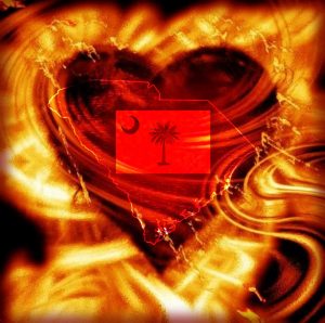 Fiery heart