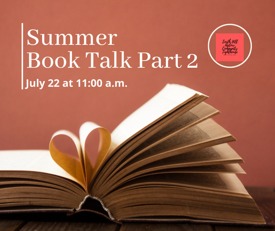 Summer Book Talk Part 2 (Facebook Post)