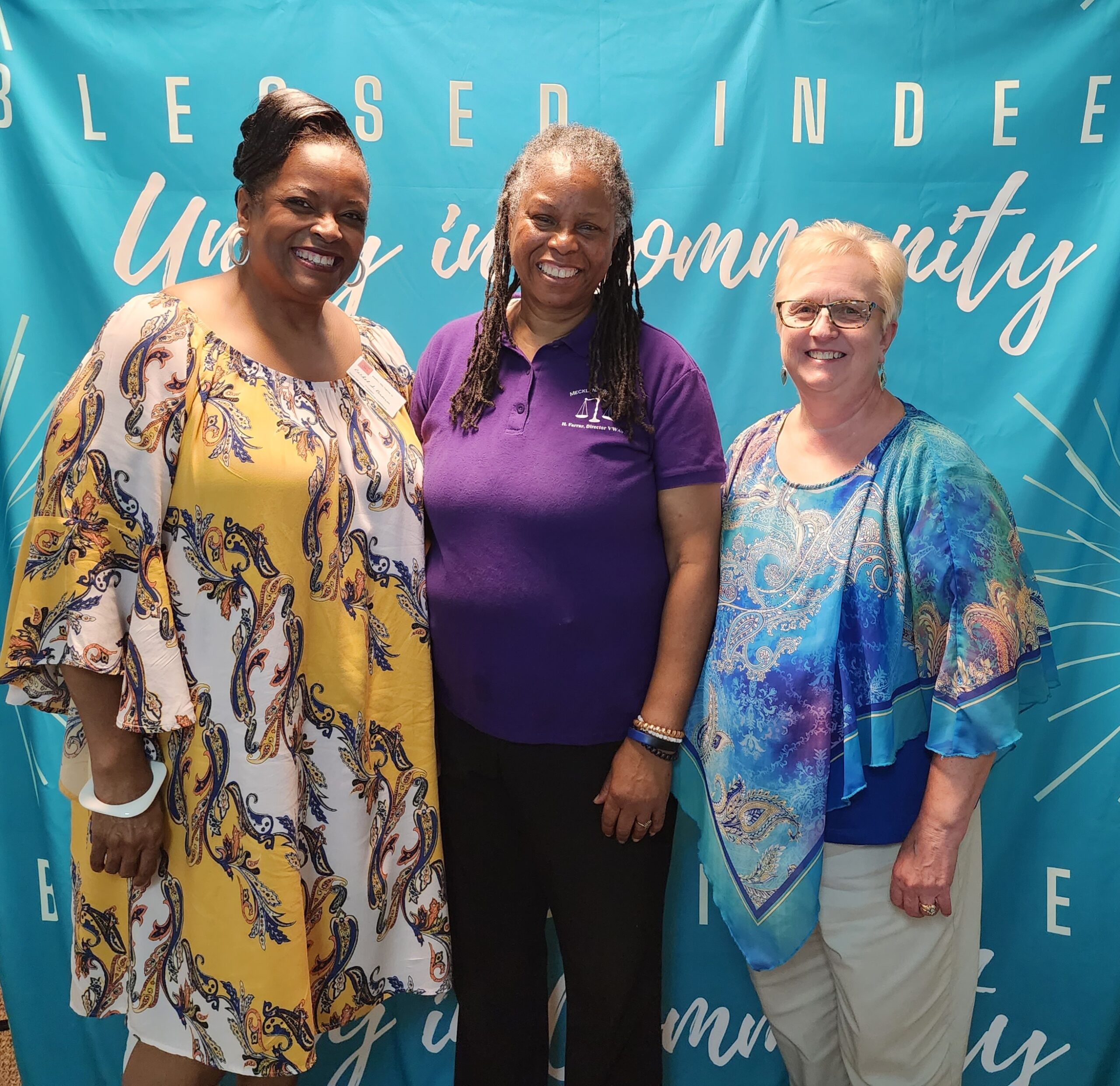 Tri-County Community Collaboration with Rachel Brown, President, Hattie Farrar, Director of Victim/Witness Assistance Program, and Diane Layne, Vice President of Admin.