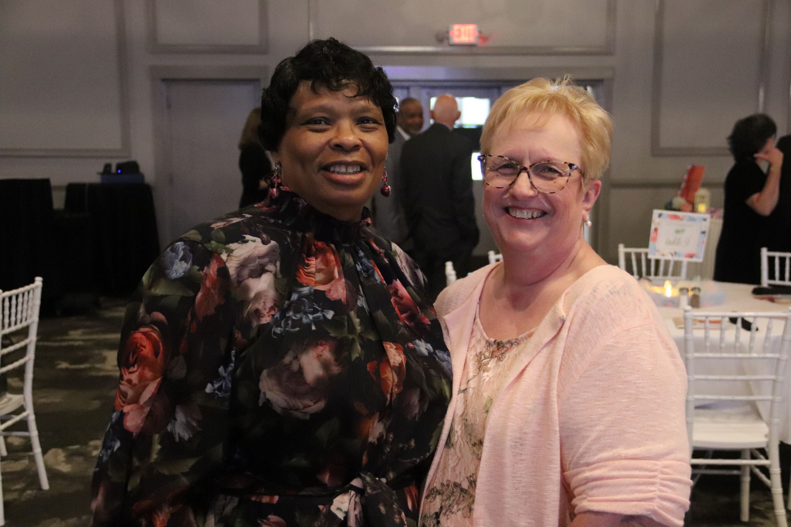 Minister Corrine Walker, Aglow Ambassador, along with Diane Layne