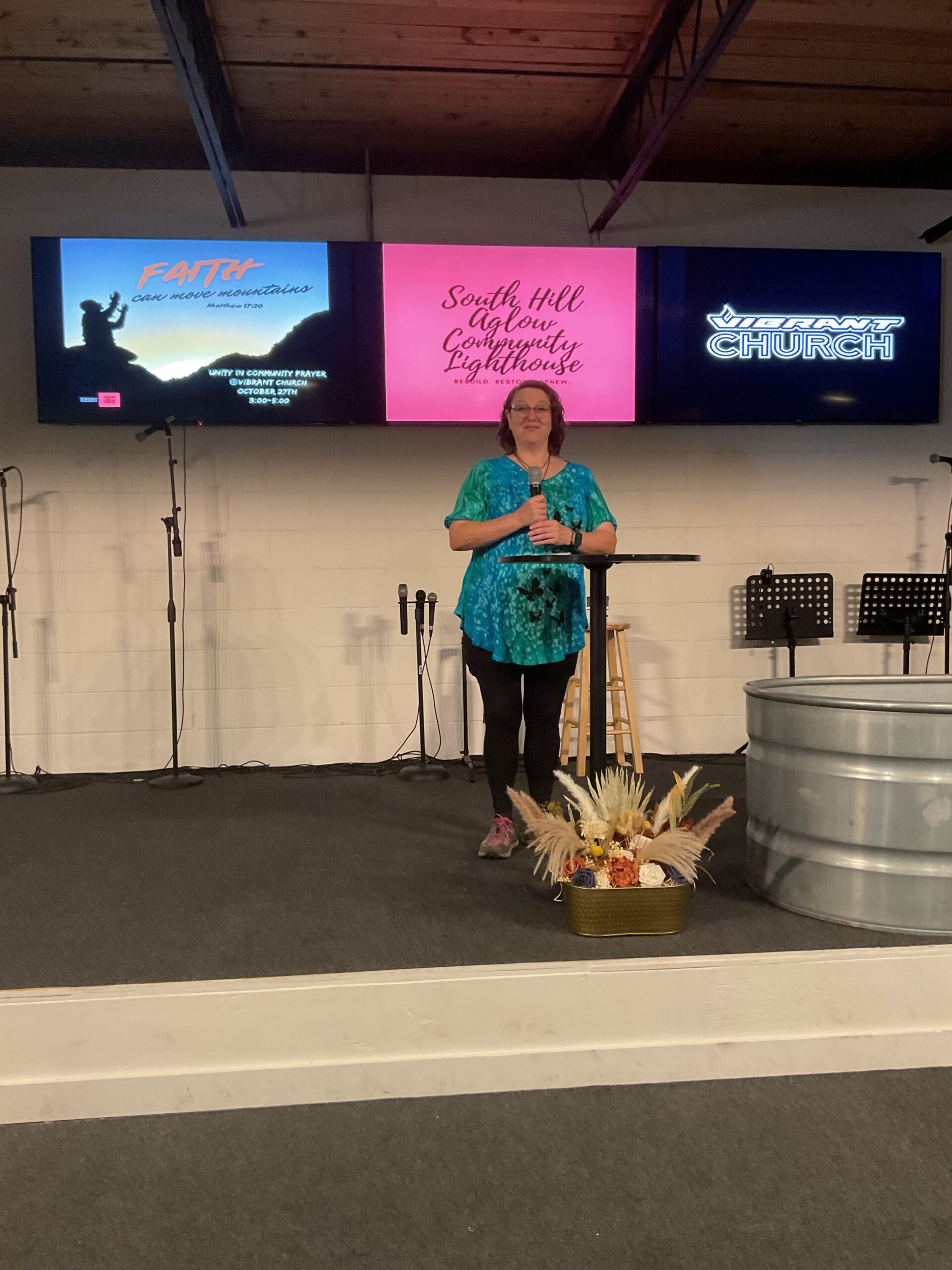 Lydia Turner shared parts of her spiritual journey that brought her to a "MUSTARD SEED" Ministry.