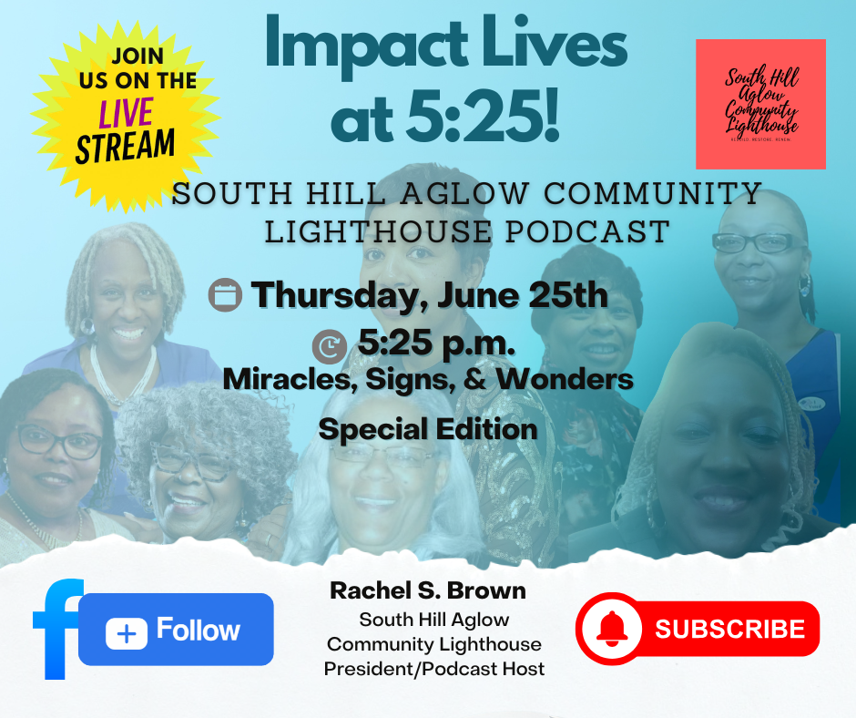 This month's special edition of Impact Lives at 5:25 gives our intercessory team the opportunity to share their commitment to MIRACLES, SIGNS, &amp; WONDERS!